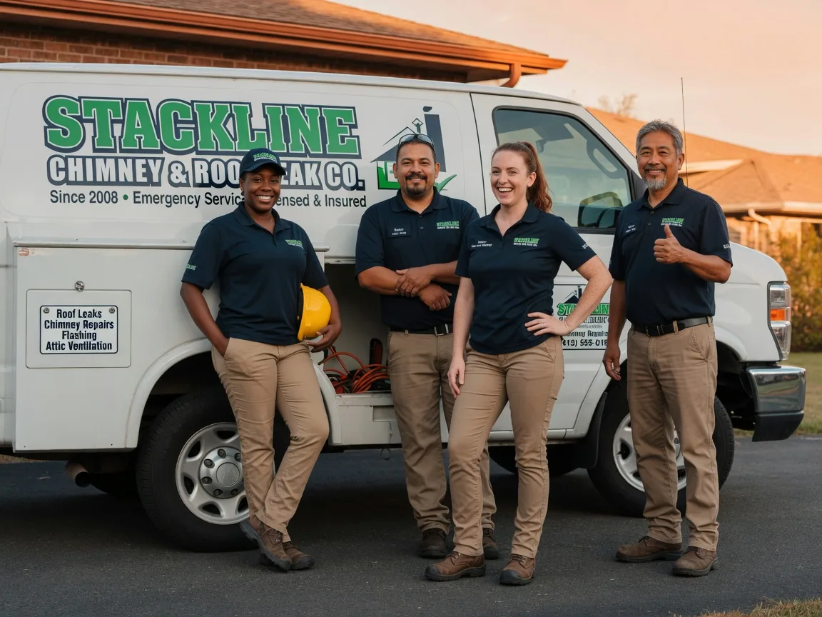 Chimney flashing repair company in Elma, WA
